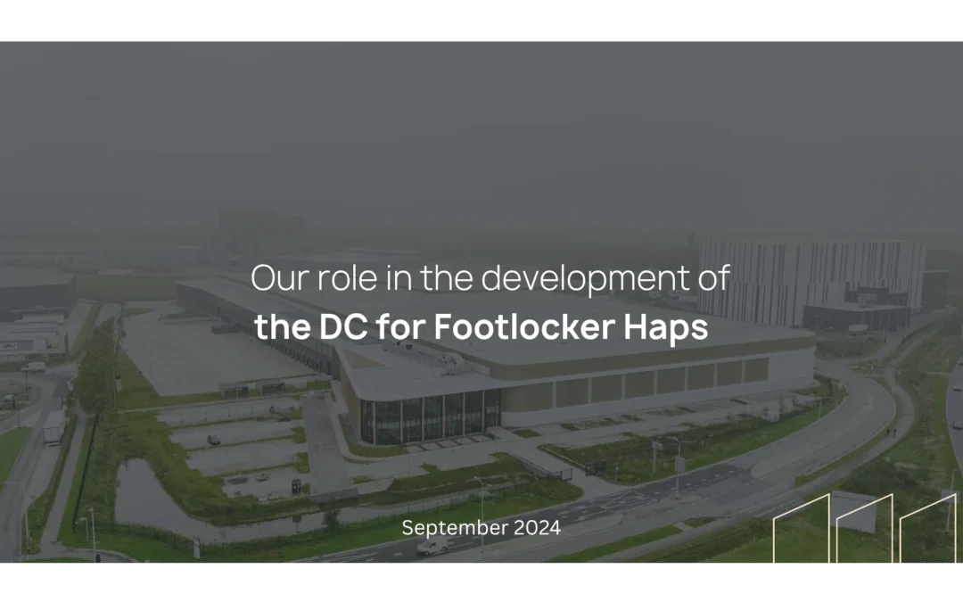 Our role in the development of a new DC for Footlocker in Haps.